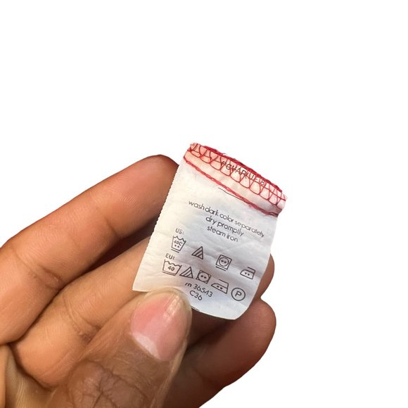 Arrow Long Sleeve Shirt Button Down Collared Button Cuff Red Large - Picture 3 of 12